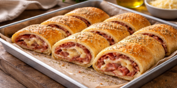 Rocambole salgado fofinho e fácil de fazer