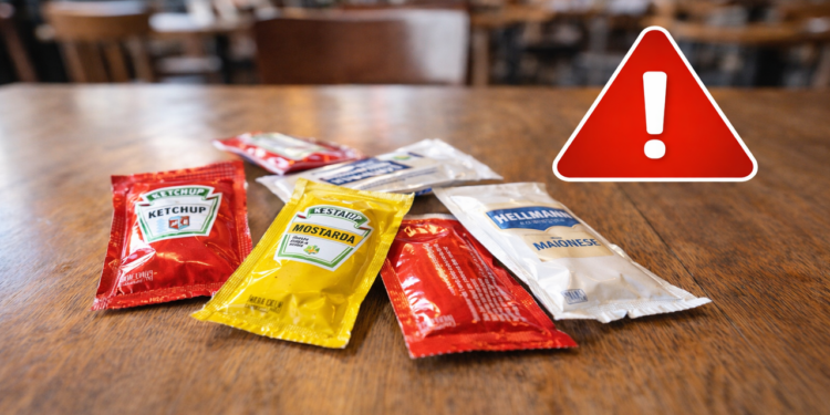 Sachês de ketchup estão com os dias contados