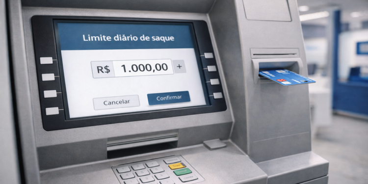 Limite de saque em caixa eletrônico pode mudar