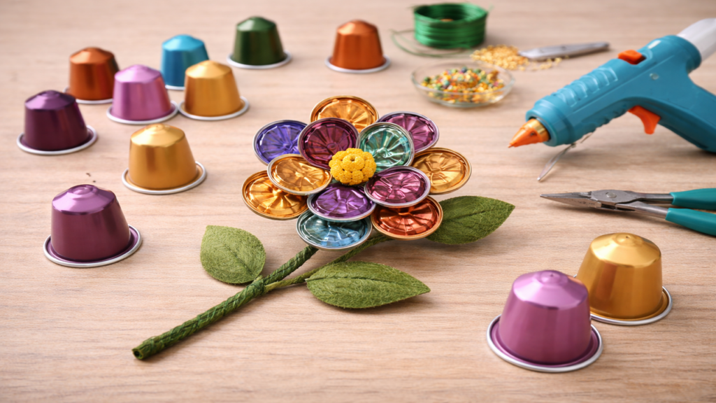 Cápsulas de café viram o melhor artesanato sustentável