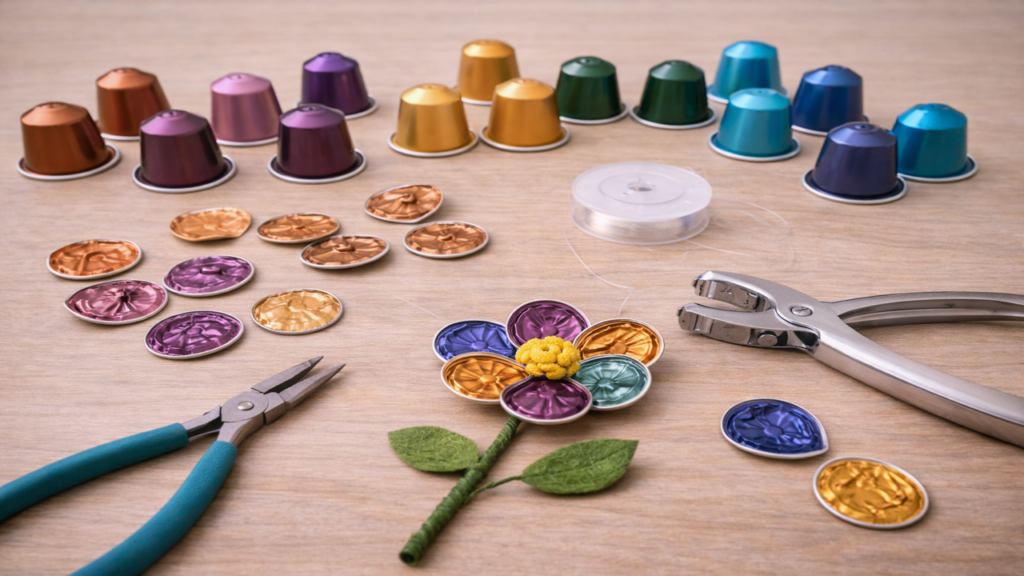 Cápsulas de café viram o melhor artesanato sustentável