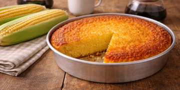 O bolo de milho mais cremoso do forno