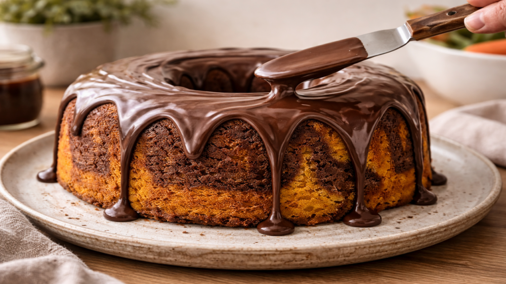 Esse bolo marmorizado vai te surpreender