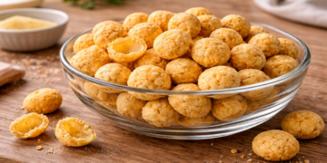 Com apenas 4 ingredientes, essa pipoquinha de fubá fica crocante e irresistível