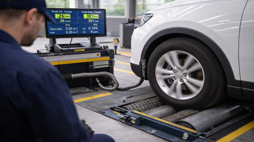 Seu veículo pode ser retido se falhar na inspeção