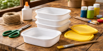 Como reaproveitar potes plásticos e criar mini jardins em casa