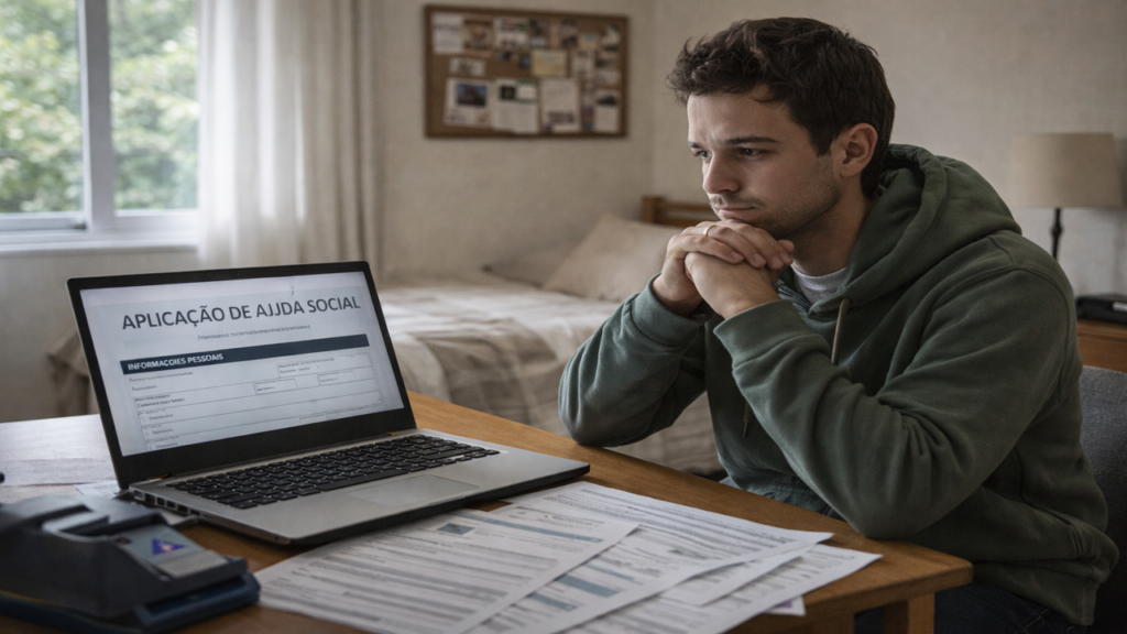 Jovens podem solicitar mesmo morando com os pais