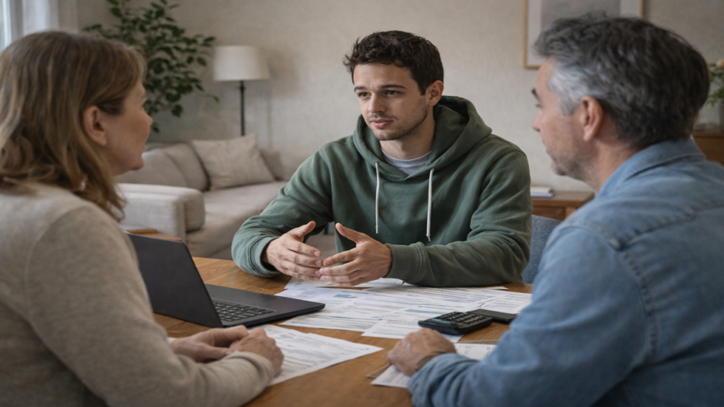 Jovens podem solicitar mesmo morando com os pais