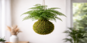 Como criar plantas Kokedama artesanais sem vasos em 15 minutos