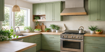 Verde na cozinha equilibra energia segundo Feng Shui