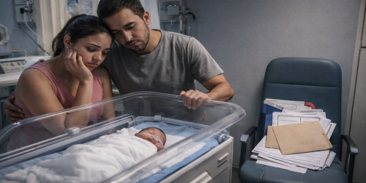 Golpe em aluguel impede alta de bebê com doença rara