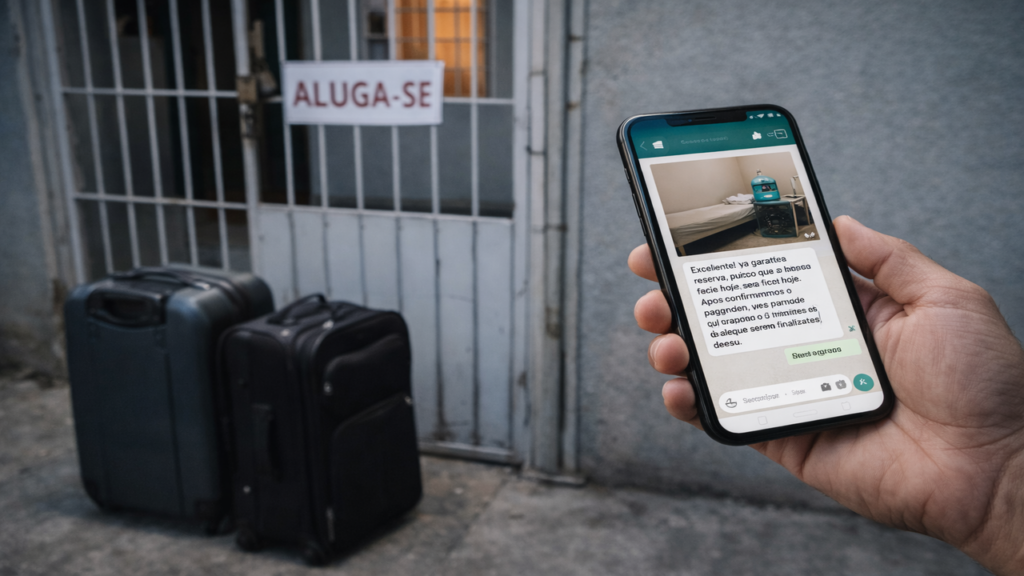 Golpe em aluguel impede alta de bebê com doença rara