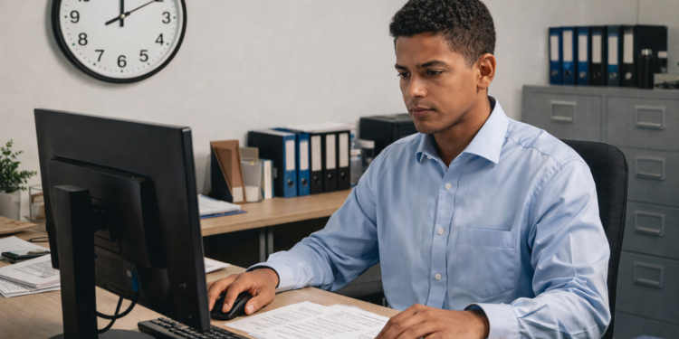 Lei trabalhista: mesmo batendo o ponto no horário, a lei permite demissão