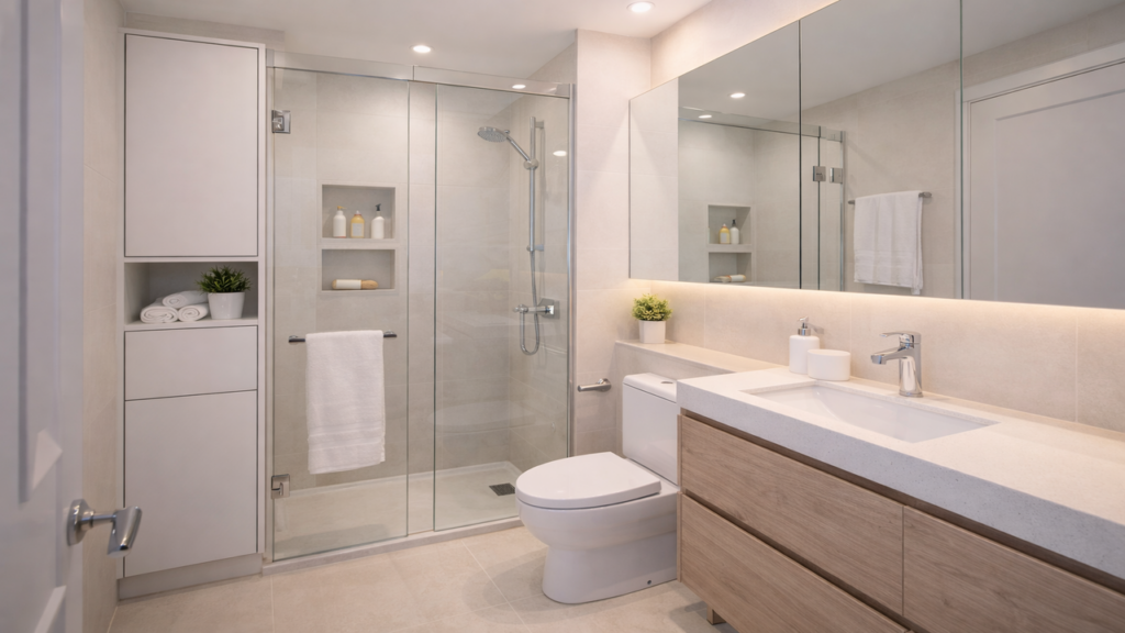 A solução simples que muda o visual do banheiro