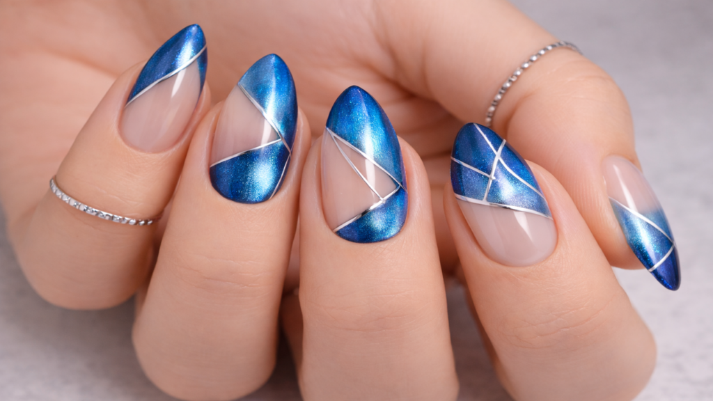 A nail art que parece saída do futuro