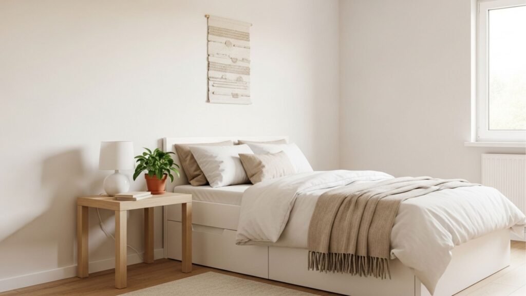 Adeus camas volumosas! O estilo minimalista que promete quartos mais leves e aconchegantes