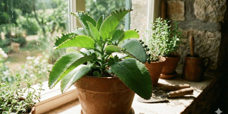 O saião é uma planta suculenta de folhas grossas e carnudas, que pode variar bastante de tamanho conforme o ambiente e os cuidados.