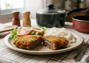 Milanesa de carne moída barata e irresistível