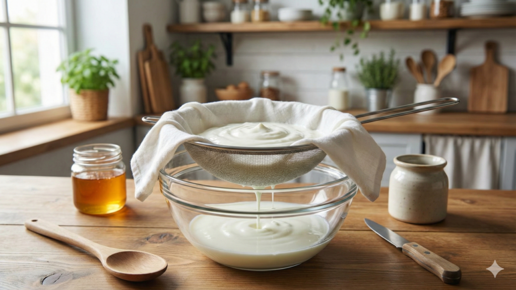 Iogurte grego caseiro transforma seu café da manhã