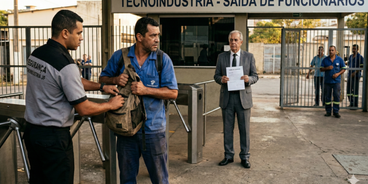 Demissão por recusar revista de mochila