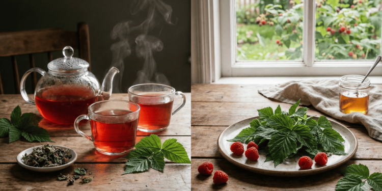 Quando se fala em benefícios do chá de folhas de framboesa para hormônios femininos