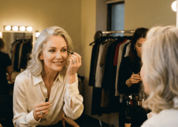 O delineado fino depois dos 45 que levanta o olhar e valoriza a expressão sem pesar