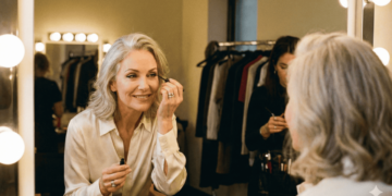 O delineado fino depois dos 45 que levanta o olhar e valoriza a expressão sem pesar