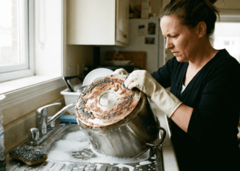 Diga adeus à palha de aço: o truque caseiro para remover crosta queimada da panela de inox sem esforço