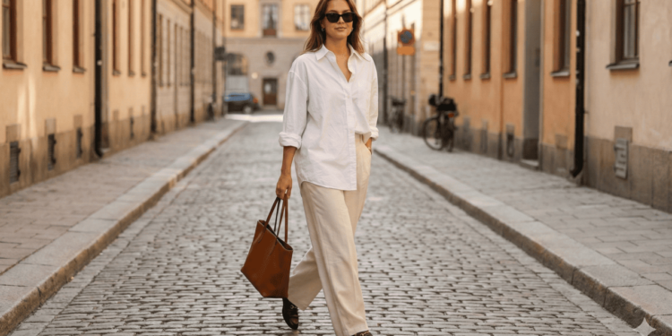 A camisa oversized feminina tem modelagem propositalmente maior que o tamanho convencional