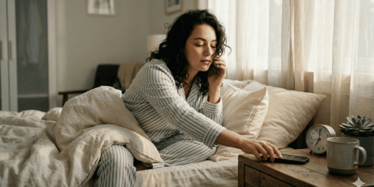 a psicologia, o ato de verificar o celular ao despertar é frequentemente associado à forma como a mente tenta administrar