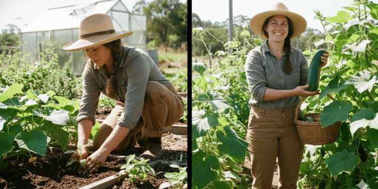 O pepino japonês tem casca fina, formato alongado e é bem crocante