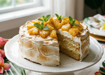 Uma receita tropical que conquista no primeiro pedaço