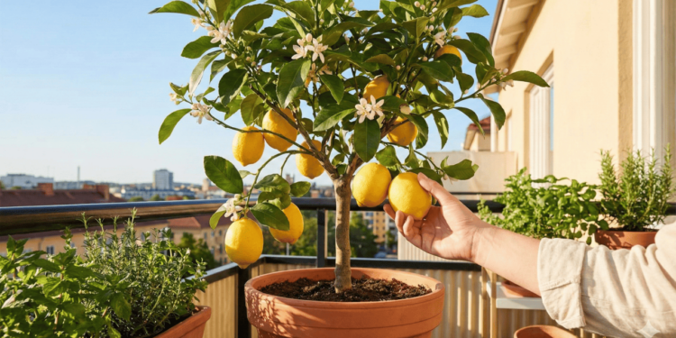 Vale observar também o que acontece ao redor do limoeiro em vaso ao longo do dia.