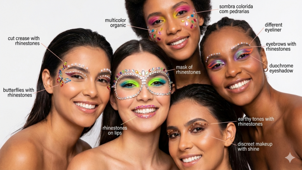 A maquiagem mais ousada e desejada do Carnaval