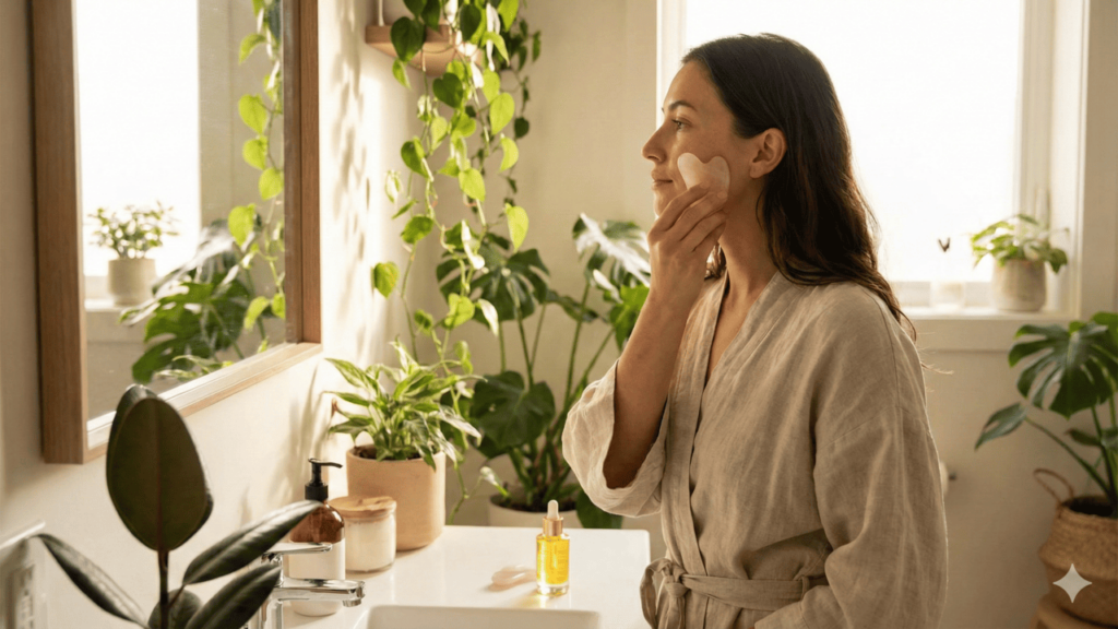 como usar o gua sha