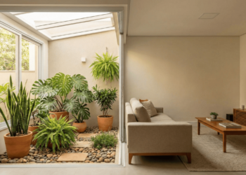 Refúgio particular? Como planejar um jardim de inverno aconchegante dentro da sua casa