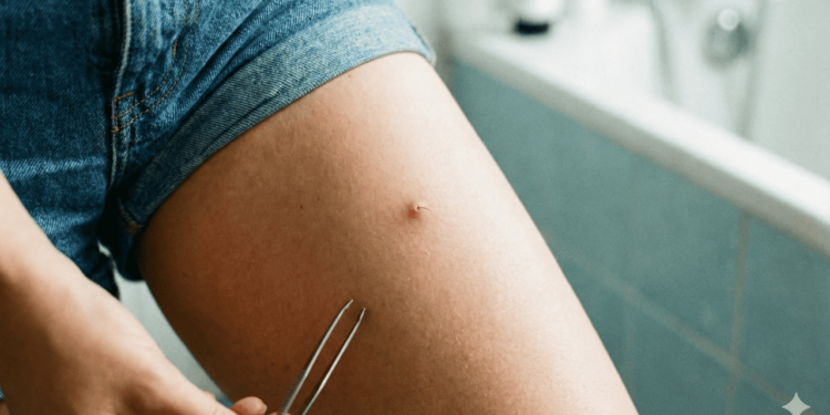 Pelos encravados na virilha surgem quando o fio, em vez de crescer para fora da pele