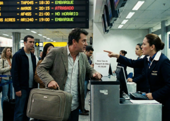 A cobrança de bagagem de mão em voo