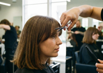 O corte de cabelo médio valoriza o rosto e facilita a rotina