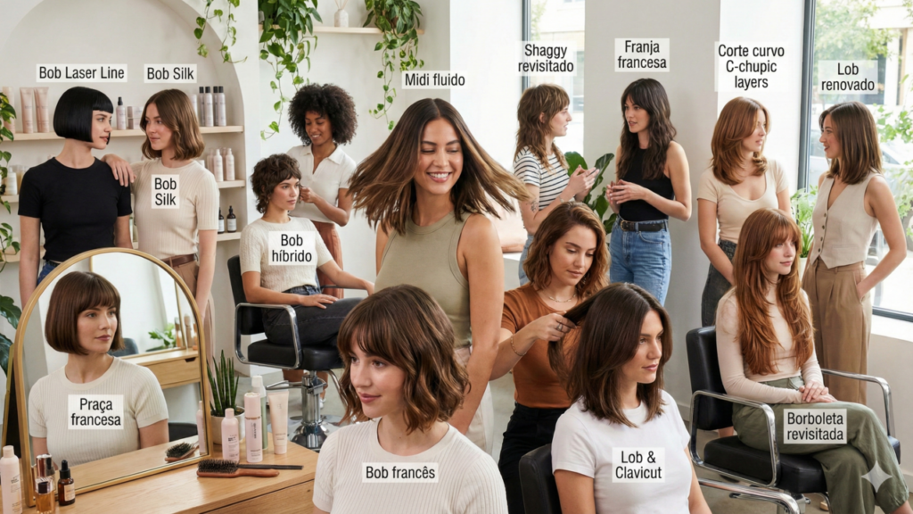 O estilo mais desejado para cabelo feminino em 2026
