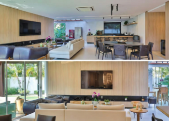 Montagem foto mansão de Naiara Azevedo - Foto: Rafael Cusato/gshow