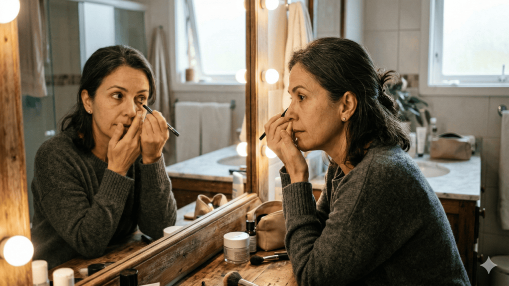 lápis ideal para olhos maduros