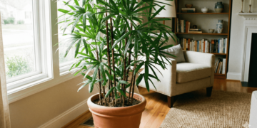 Transforme sua sala com a palmeira-ráfis: uma planta elegante, resistente e muito fácil de cuidar