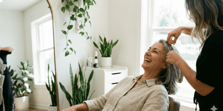 Com o passar do tempo, é comum notar falhas, fios mais ralos e perda de definição na região