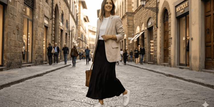 Você já saiu de casa com saia longa e, na última hora, trocou o salto por um tênis para aguentar a correria do dia