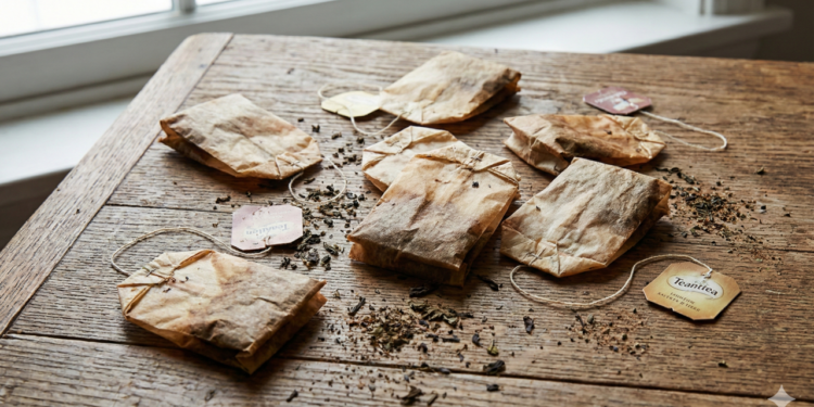 Luminária com saquinhos de chá vira tendência sustentável