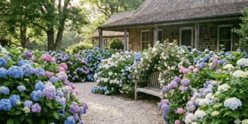 Hortênsias vibrantes: o guia completo para plantar e manter flores espetaculares no seu jardim