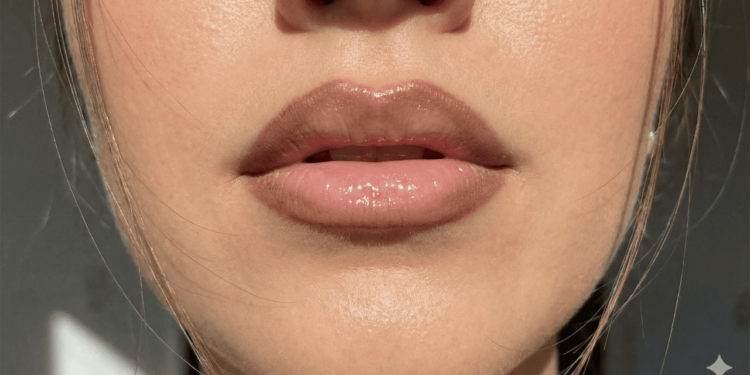 Nessa versão moderna do contorno anos 90, o lip balm entra como protagonista para suavizar o traço do lápis e transformar a linha em um degradê bonito