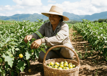 Como plantar jiló em vasos grandes e colher frutos frescos em casa