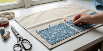 O organizador de tecido é a solução prática para cozinha pequena